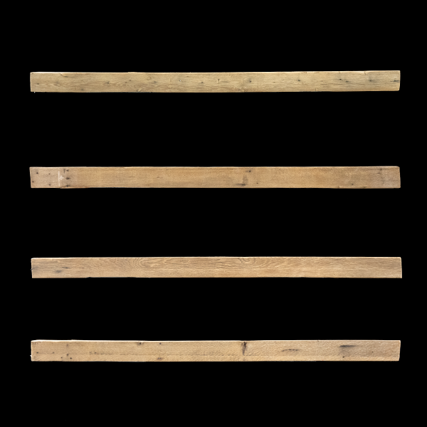 Rough Sawn Wood Mantel - Rustic Fireplace Mantel - 4.5" x 4.5" x 82"