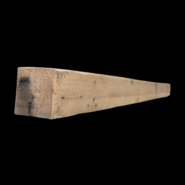Rough Sawn Wood Mantel - Rustic Fireplace Mantel - 4.5" x 4.5" x 82"