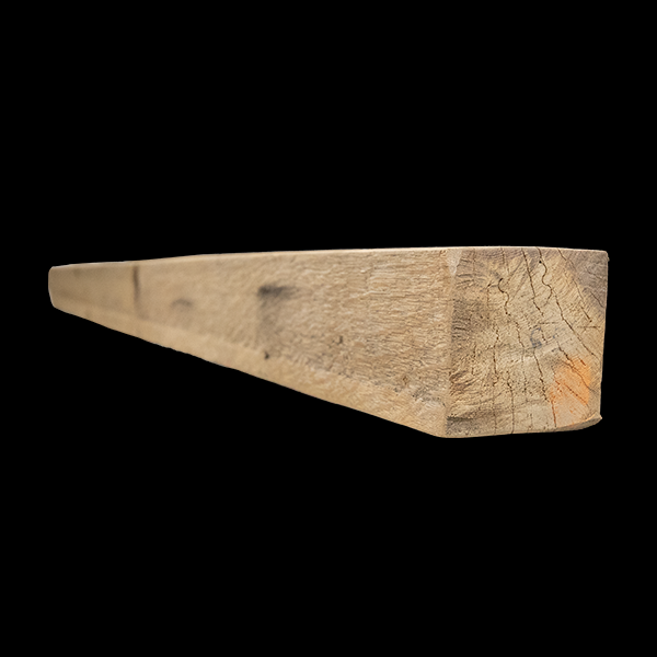 Rough Sawn Wood Mantel - Rustic Fireplace Mantel - 4.5" x 4.5" x 82"