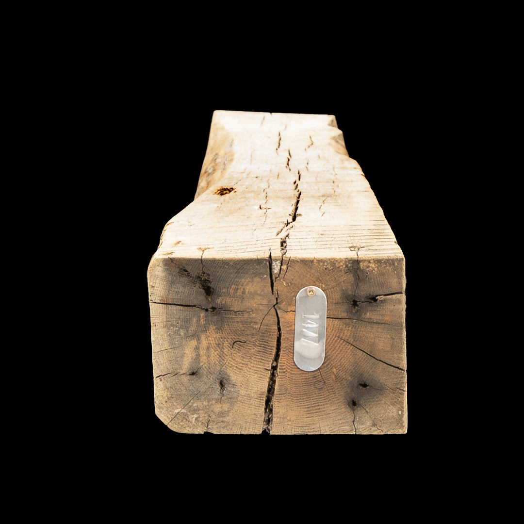 Rough Sawn Wood Mantel - Rustic Fireplace Mantel - 6" x 8" x 65.5"