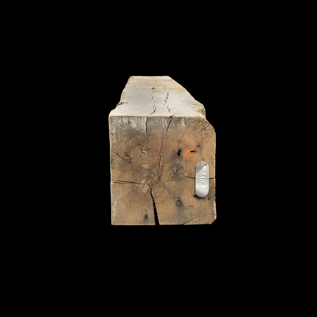 Rough Sawn Wood Mantel - Rustic Fireplace Mantel - 8" x 8" x 73"