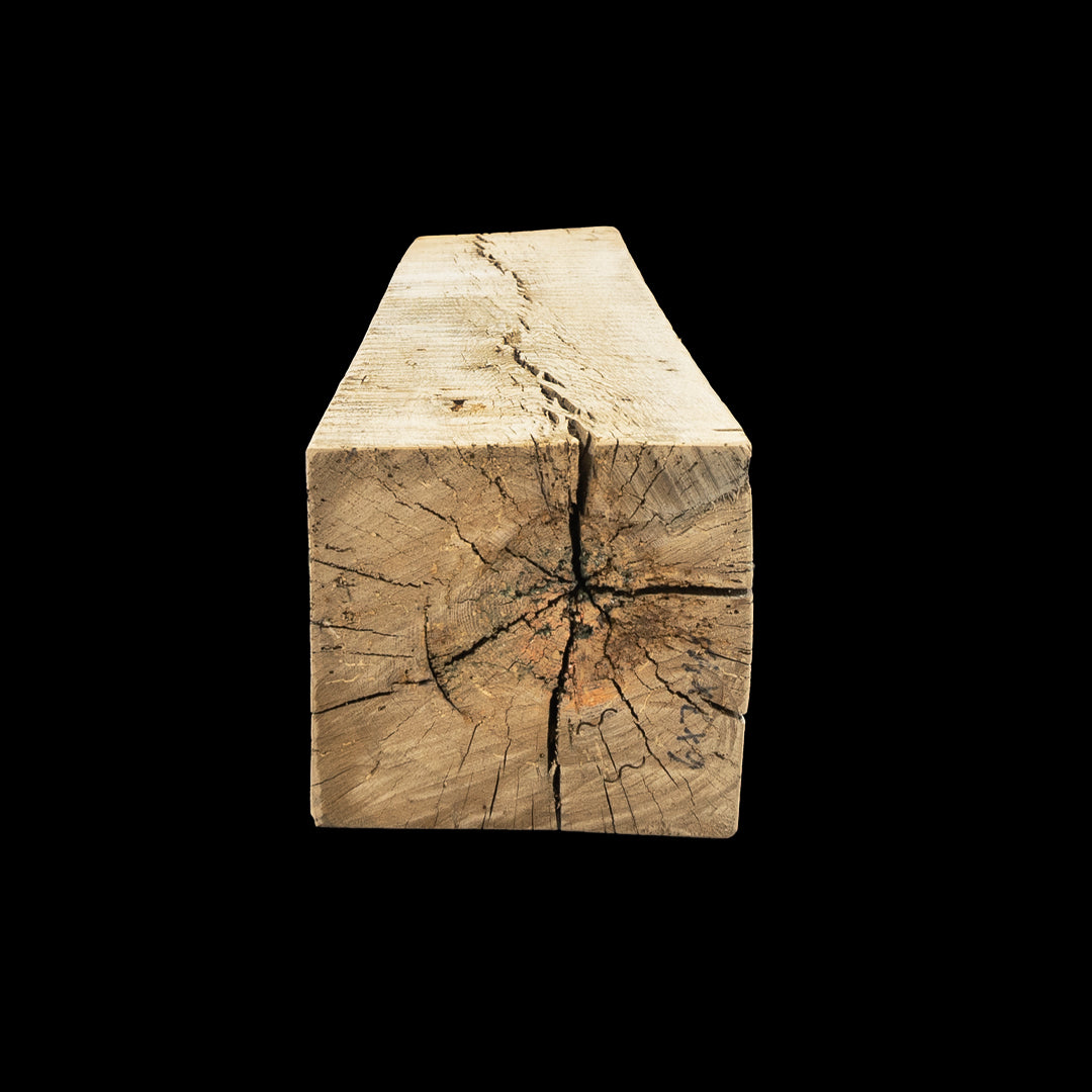 Rough Sawn Wood Mantel - Rustic Fireplace Mantel - 8" x 9" x 61.5"