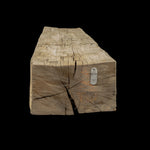 Hand Hewn Wood Mantel - Rustic Fireplace Mantel - 8" x 13" x 65"