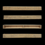 Rough Sawn Wood Box Beam Mantel - Rustic Fireplace Mantel - 7" x 7.5" x 78"
