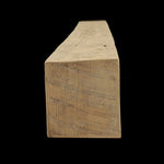 Rough Sawn Wood Box Beam Mantel - Rustic Fireplace Mantel - 7" x 7.5" x 78"