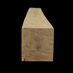 Rough Sawn Wood Box Beam Mantel - Rustic Fireplace Mantel - 7" x 7.5" x 78"