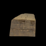 Hand Hewn Wood Box Beam Mantel - Rustic Fireplace Mantel - 6" x 9" x 84"