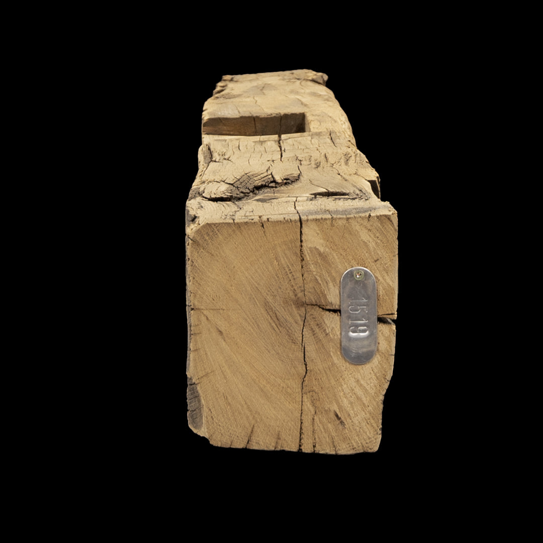 Hand Hewn Wood Mantel - Rustic Fireplace Mantel - 6" x 7" x 62"