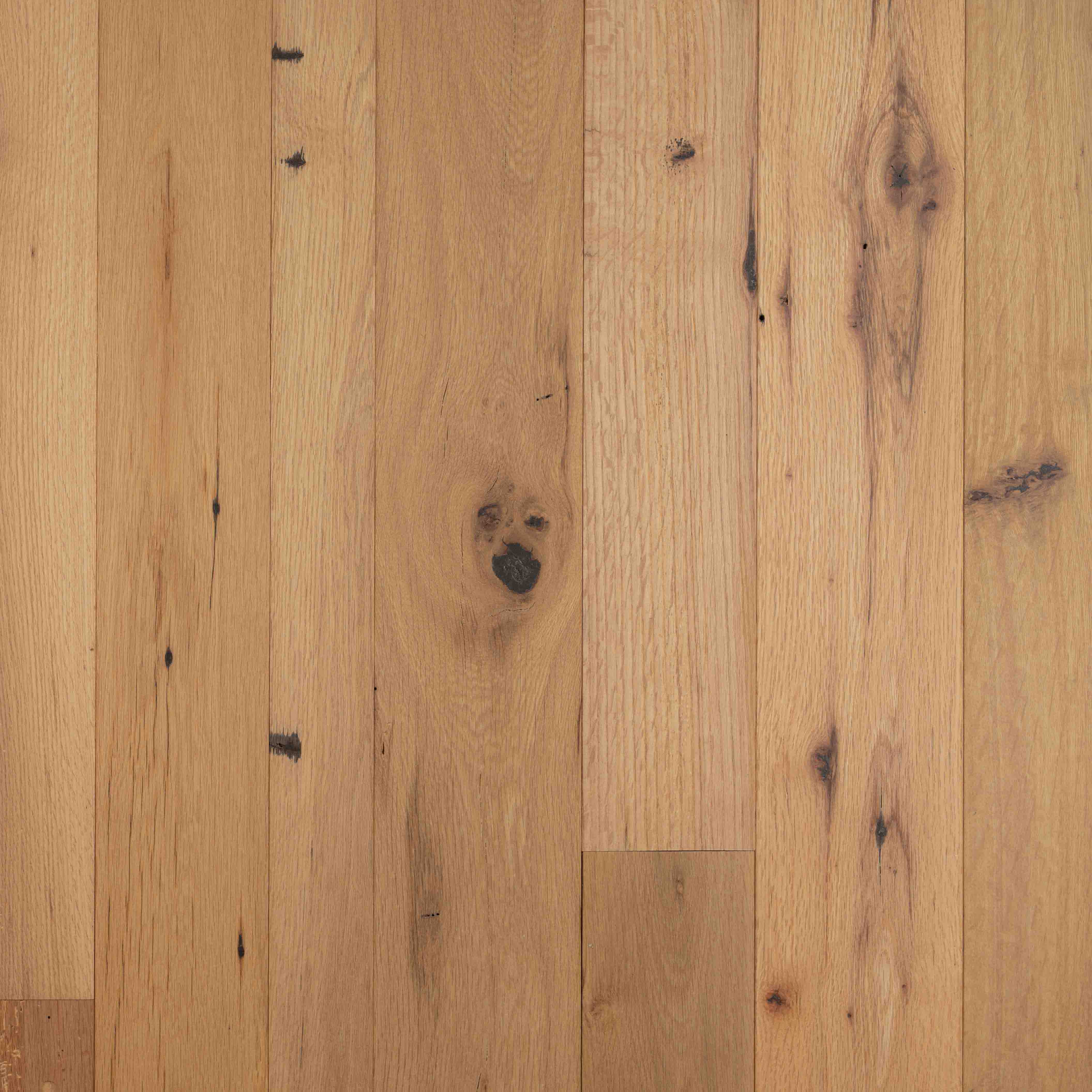 Antique Reclaimed Resawn Oak 4" Specified Width - Bona "Unfinished" Prefinish