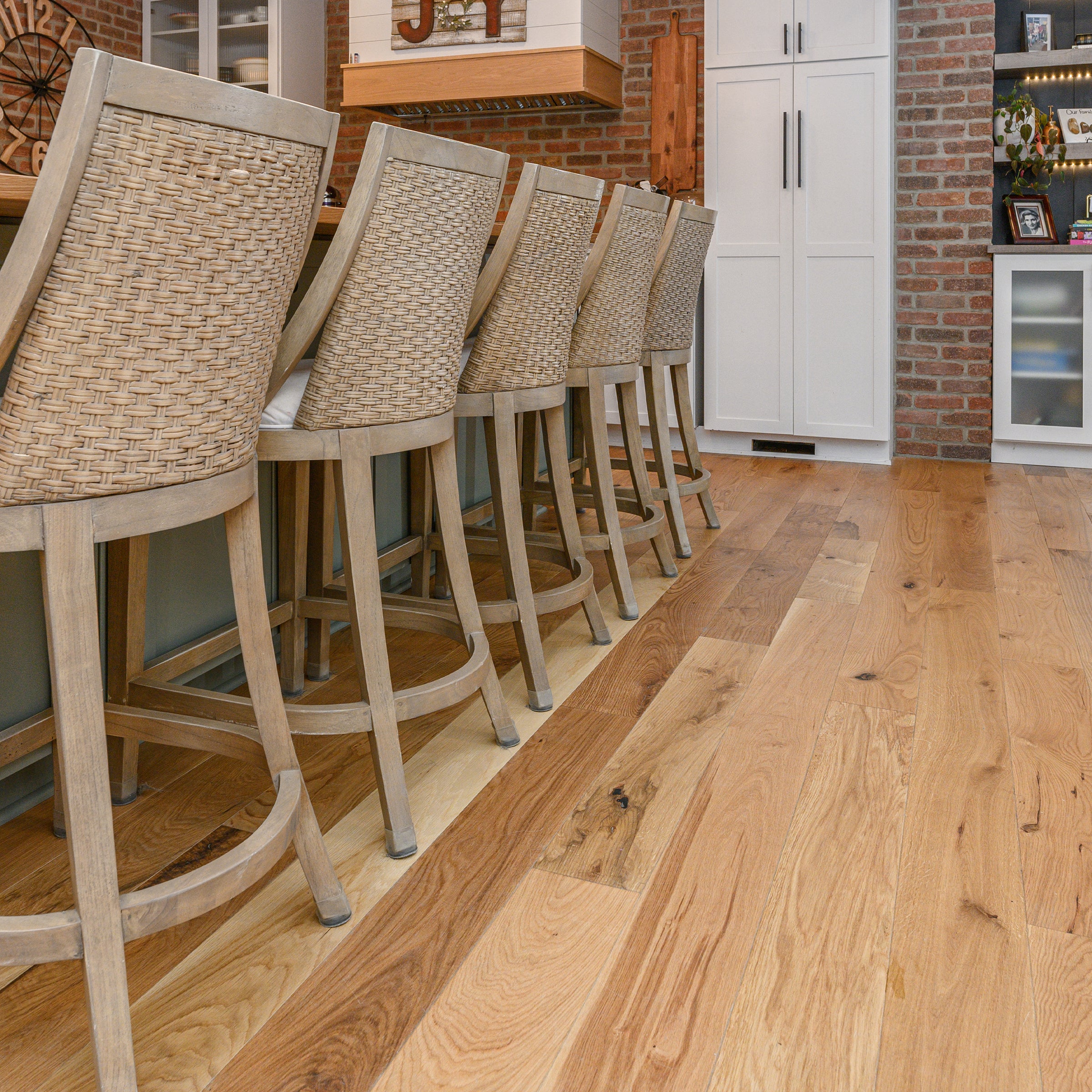 Traditional Plank White Oak Flooring 6" Wide - Matte Prefinish