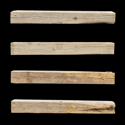 Rough Sawn Wood Mantel - Rustic Fireplace Mantel - 8" x 8" x 72"
