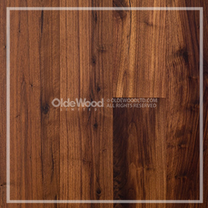 Traditional Plank Walnut 3" Specified Widths - Matte Prefinish, Hand-Scraped