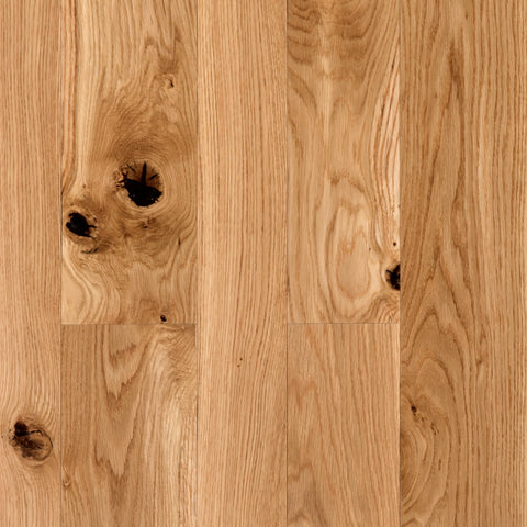 Traditional Plank White Oak Flooring 6" Wide - Matte Prefinish