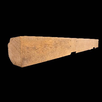 Rough Sawn Wood Mantel - Rustic Fireplace Mantel - 5" x 6" x 65"