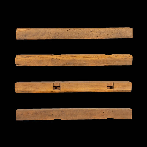 Rough Sawn Wood Mantel - Rustic Fireplace Mantel - 5" x 6" x 65"