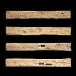 1401 - Hand Hewn Mantel - 8" x 7" x 64"