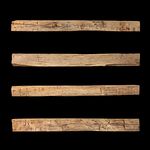 1407 - Hand Hewn Mantel - 7" x 5" x 75"