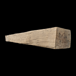 1409 - Hand Hewn Mantel - 7" x 8" x 83"