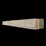 1413 - Hand Hewn Mantel - 7" x 9" x 89"