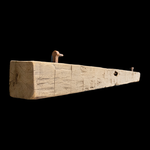 1414 - Hand Hewn Mantel - 6" x 6" x 84"