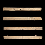 1414 - Hand Hewn Mantel - 6" x 6" x 84"