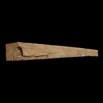 1419 - Hand Hewn Mantel - 6" x 6" x 96"