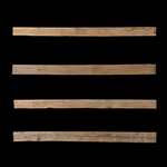 1419 - Hand Hewn Mantel - 6" x 6" x 96"