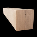 1436 - Custom White Oak Engineered Box Beam Mantel - 7.5" x 8" x 66"