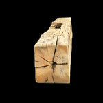 Hand Hewn Wood Mantel - Rustic Fireplace Mantel - 7" x 8.5" x 67"