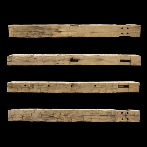 90" - 99" Wood Fireplace Mantels