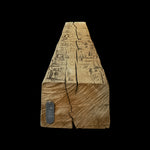 Hand Hewn Wood Mantel - Rustic Fireplace Mantel - 5" x 8" x 70"