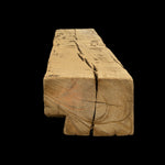 Hand Hewn Wood Mantel - Rustic Fireplace Mantel - 5" x 8" x 70"