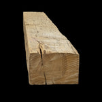 Hand Hewn Wood Mantel - Rustic Fireplace Mantel - 5.5" x 8" x 68"