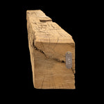 Hand Hewn Wood Mantel - Rustic Fireplace Mantel - 6" x 8" x 82"