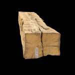 Hand Hewn Wood Mantel - Rustic Fireplace Mantel - 6.5" x 9" x 61"