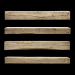 Rough Sawn Wood Mantel - Rustic Fireplace Mantel - 6" x 8" x 65.5"