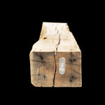 Rough Sawn Wood Mantel - Rustic Fireplace Mantel - 6" x 8" x 65.5"