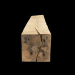 Rough Sawn Wood Mantel - Rustic Fireplace Mantel - 7.5" x 8" x 73"