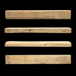 Rough Sawn Wood Mantel - Rustic Fireplace Mantel - 4" x 8" x 59"