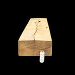 Rough Sawn Wood Mantel - Rustic Fireplace Mantel - 4" x 7.5" x 67.5"