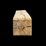 Rough Sawn Wood Mantel - Rustic Fireplace Mantel - 8" x 9" x 61.5"