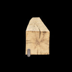 Rough Sawn Wood Mantel - Rustic Fireplace Mantel - 7.5" x 8" x 78"