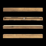 Rough Sawn Wood Box Beam Mantel - Rustic Fireplace Mantel - 4.5" x 5.5" x 60"