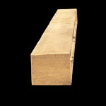 Rough Sawn Wood Box Beam Mantel - Rustic Fireplace Mantel - 4.5" x 5.5" x 60"