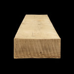 Rough Sawn Wood Box Beam Mantel - Rustic Fireplace Mantel - 5" x 11.5" x 64"