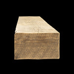 Rough Sawn Wood Box Beam Mantel - Rustic Fireplace Mantel - 7" x 11.5" x 64"