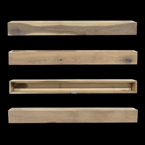 Reclaimed Wood Fireplace Mantels - 50" - 59"