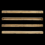 Rough Sawn Wood Box Beam Mantel - Rustic Fireplace Mantel - 5" x 5" x 90"