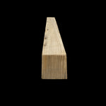 Rough Sawn Wood Box Beam Mantel - Rustic Fireplace Mantel - 5" x 5" x 90"