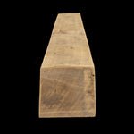 Rough Sawn Wood Box Beam Mantel - Rustic Fireplace Mantel - 6.5" x 7" x 64"